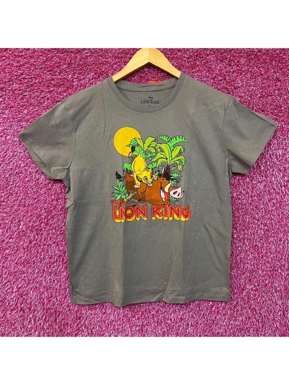 Disney The Lion King Timon , Pumbaa & Simba Animated Movie T-Shirt Large